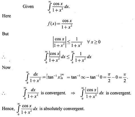 Improper Integrals - Theorem, Worked Examples, Exercise with Answers ...