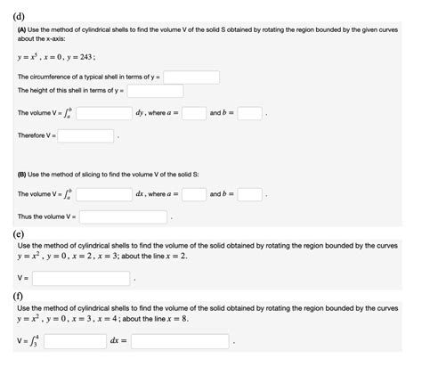 Image result for cylindrical shells method