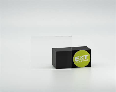 Clear Acrylic - E&T Plastics.
