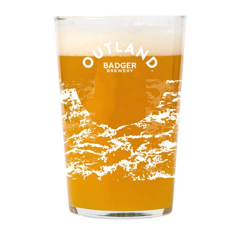 Outland White Wood Pint Glass | Buy Outland Beer Pint Glass