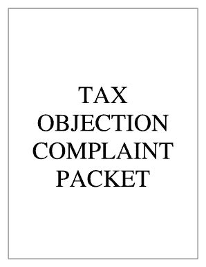 Fillable Online dekalbcounty Tax Objection Complaint Packet Fax Email ...