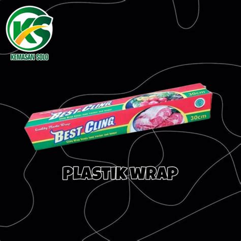 Jual plastik wrap makanan wrapping bungkus makan 30m x 12 inch - Kota ...