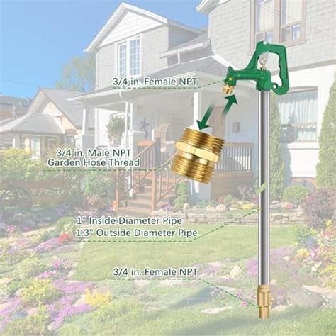 JIANBENKJ Frost Proof Yard Hydrant,Freeze Proof Outdoor Faucet India | Ubuy