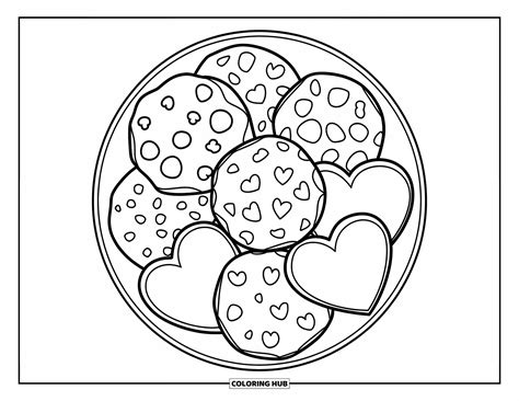 100+ Cookie Coloring Pages for Kids & Adults (Free Printable PDFs)