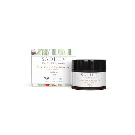 Ayurvedic Aloe Vera Gel With Vitamin C for Face | Sadhev