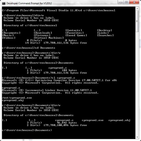 Image result for Compile C in Visual Studio Using Command