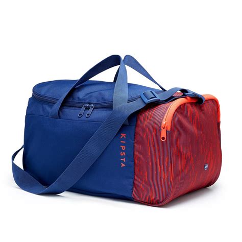 Football Duffle Bag 20L - Blue / Red
