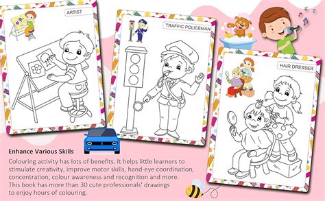 Happy Workers Colouring Book : Dreamland Publications: Amazon.in: Books