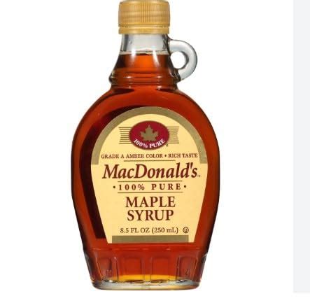 MacDonald's 100% Pure Maple Syrup, 250 ml : Amazon.in: Grocery ...