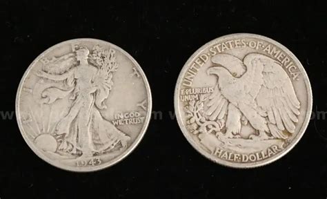 19 Assorted U.S. Silver Walking Half Dollar Coins | GovDeals