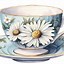 Image result for Printable Flowers in Teacup Art