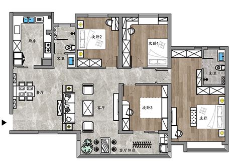 L型的卧室如何规划_大户型太平洋家居网