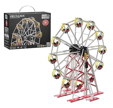 MECHANIX Mega Series Giant Wheel – 1800+ Piece 3 Ft Tall Motorised ...