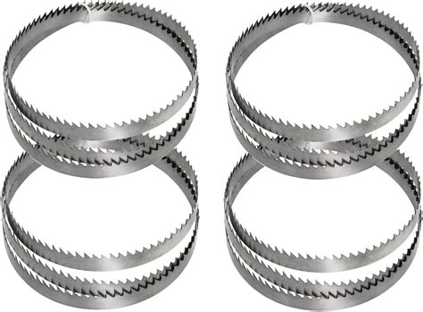 4er Set bandsägeblatt Holzbandsägeblatt Sägeband 1400 x 6.35 x 0.35mm 6 ...