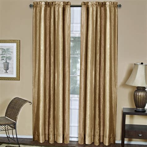Woven Trends Window Curtains, Modern Semi-Sheer Window Curtain Drape ...