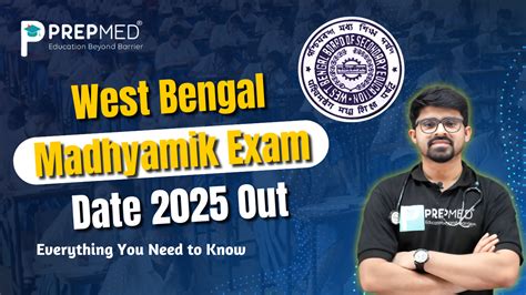 West Bengal Madhyamik Exam Date 2025 Out: Everything You Need to Know