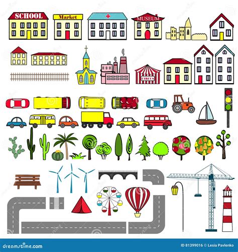 Image result for Basic Blank Town Map