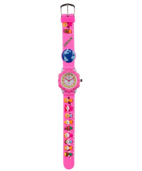 HORO Analog Pink 3D-Strap Rotating Kids Watch : Amazon.in: Fashion