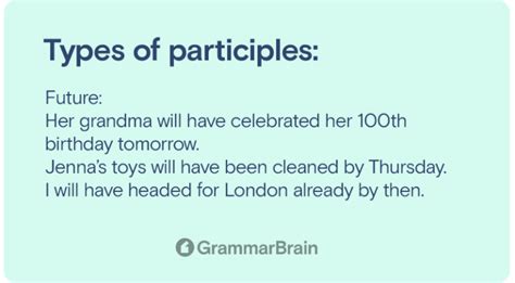 Image result for Participle Explained