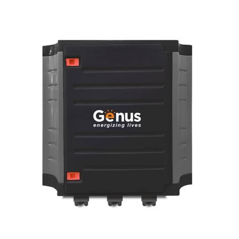 Buy Genus Shakti Pod Carbon Black Color Trolley for Inverter and ...