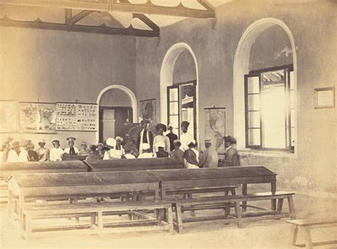 Students Taking Lesson in a classroom in the Anglo-Vernacular School ...