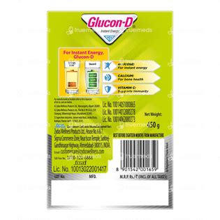 Glucon D Nimbu Pani Powder 450 Gm - Uses, Side Effects, Dosage, Price ...