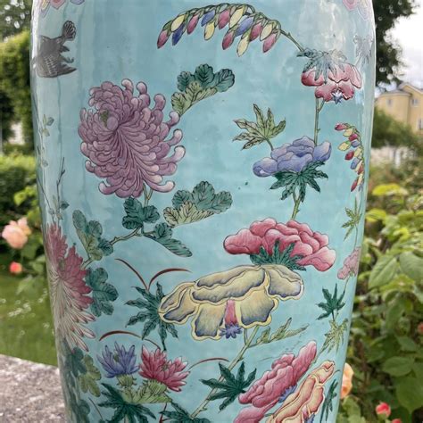 Large Chinese Antique floor vase with Dayazhai pattern, Late Qing ...