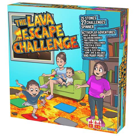 Buy Funwares Floor is Lava Escape Challenge Games for Kids, Indoor and ...