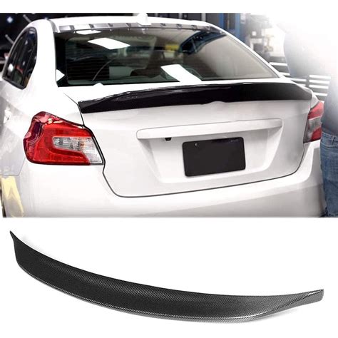 Buy ZJIALENB Car Carbon Fiber Rear Spoiler for Subaru Impreza WRX 2015 ...