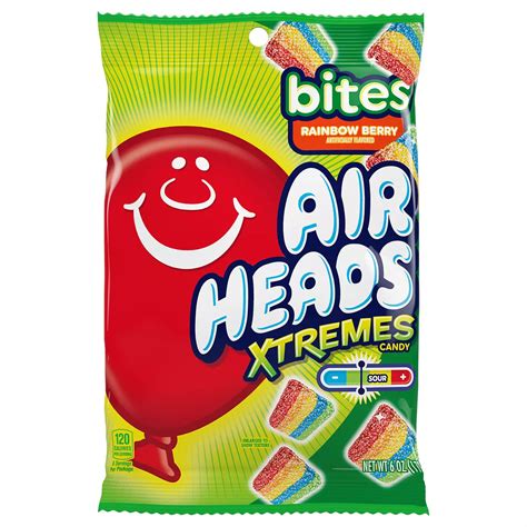 Airheads Xtremes Sour Rainbow Berry Candy Bites - Shop Candy at H-E-B