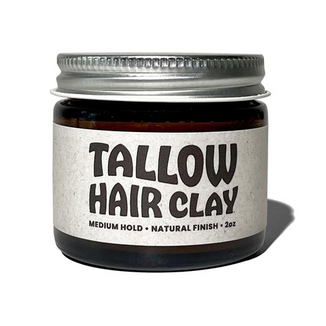 Amazon.com: Earth Wave All Natural Tallow Hair Clay - Premium Hair ...