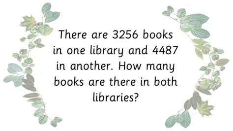 Image result for Four-Digit Addition Word Problem