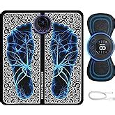 YOGIMOONI Foot Massager Pain Relief Wireless Electric EMS Massage ...