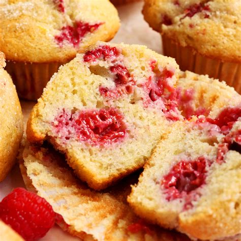 Lemon Raspberry Muffins - Scientifically Sweet