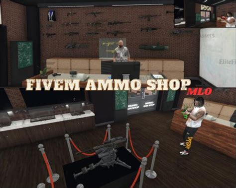 Buy Fivem Ammo Shop MLO | Tactical Guns, Gears & Equipment Store ...