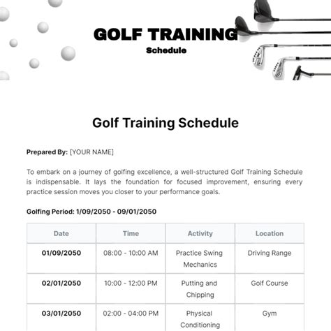 Golf Schedule 的图像结果