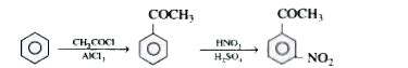Benzene to m-nitroacetophenone