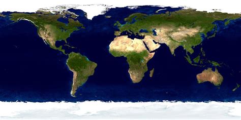 卫星视图的世界地图-千叶网