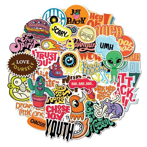 NoWorries (Pack of 45) Laptop Skin Sticker Decals for All laptops ...