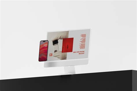iMac and iPhone Mockup | Premium & Free PSD Mockup Store