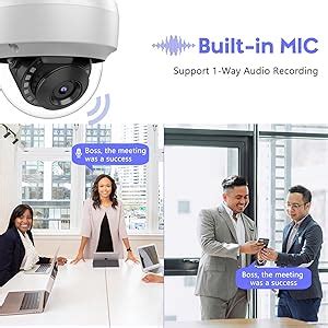 Clocite HIKVISION 8 Channel DVR with 5MP 4 Dome & 4 Bullet Cameras with ...