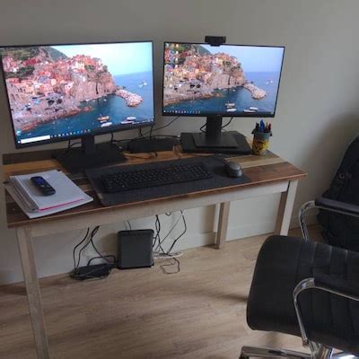 Solid Wood Computer Desk 的图像结果