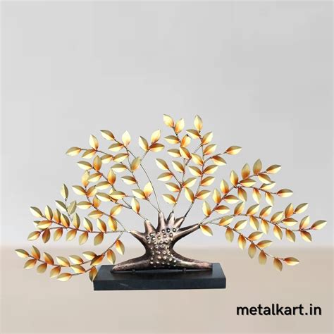 Elegant Table Top Tree with Leaves For living room (30*04*16 Inches ...
