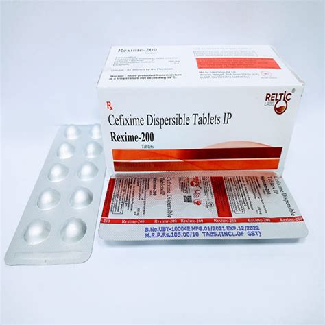 REXIME-200 Tablets HRS Pharmaceuticals