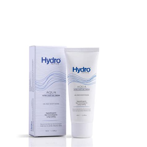 Hydro Active Aqua Ultra Light Gel Cream – Elantis Healthcare Pvt Ltd