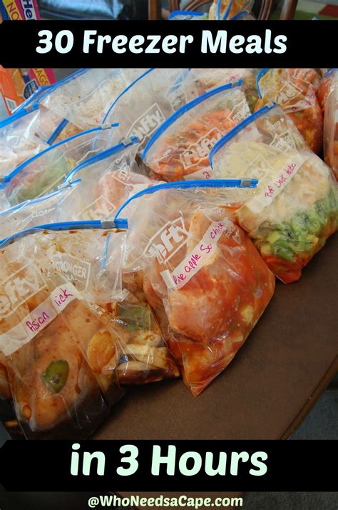 easy freezer meal recipes for 2 Freezer meals easy meal cheap recipes ...