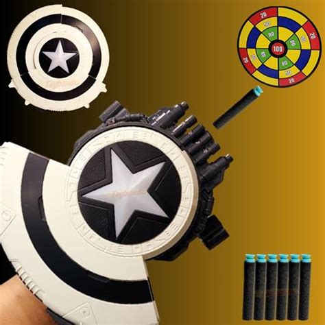 Shield with blaster shots – Playmingo