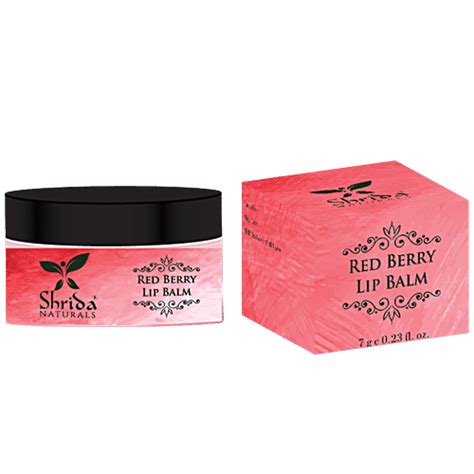 Buy Shrida Red Berry Lip Balm Online at Best Price of Rs 275 - bigbasket