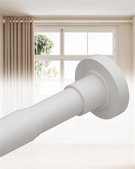 Amazon.com: ALLZONE Tension Curtain Rods 123 to 160 Inch, Curtain Rods ...