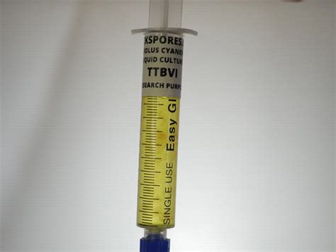 Sandose Mushroom Liquid Culture Syringe | Same Day Shipping
